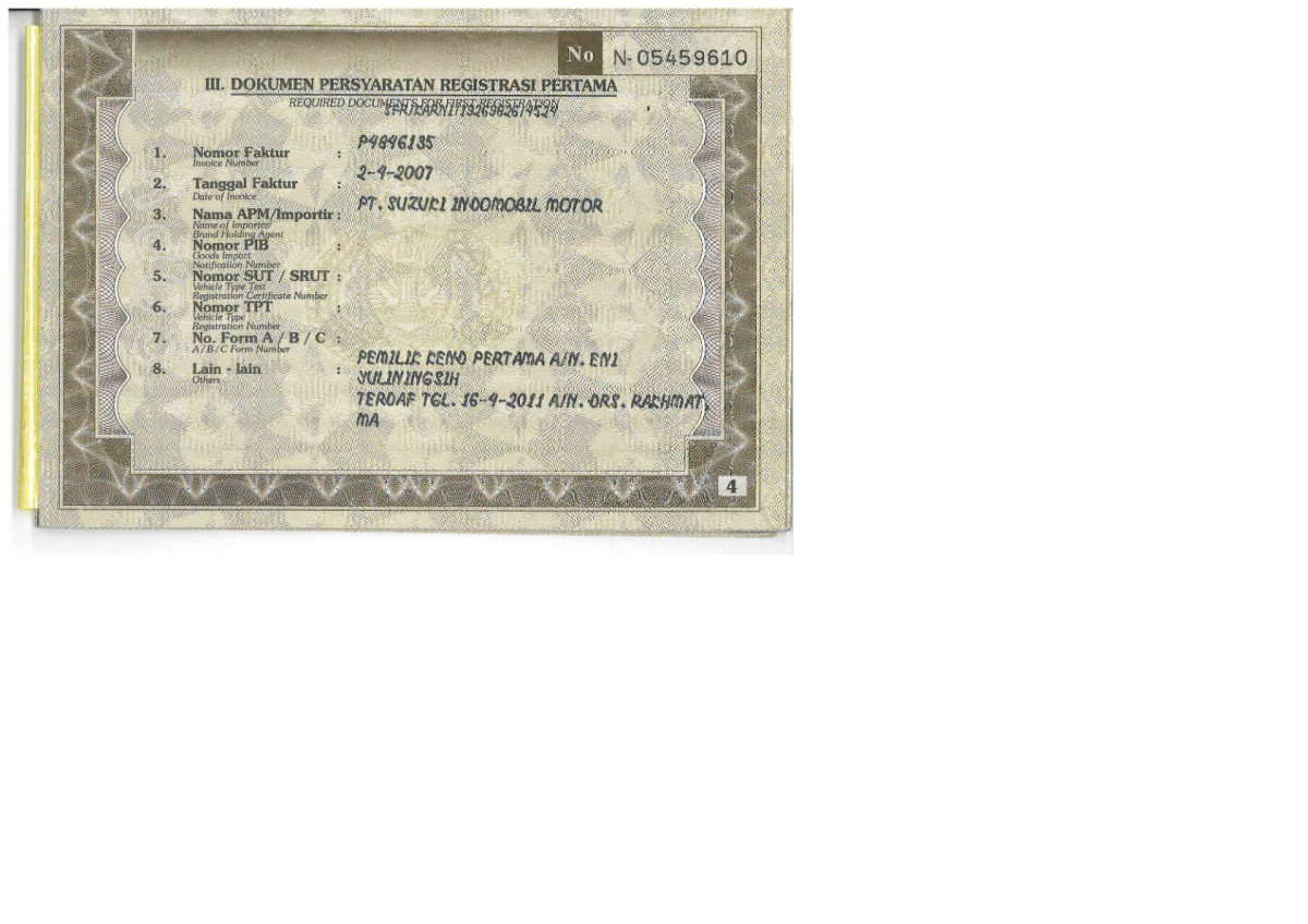 SUZUKI AERIO