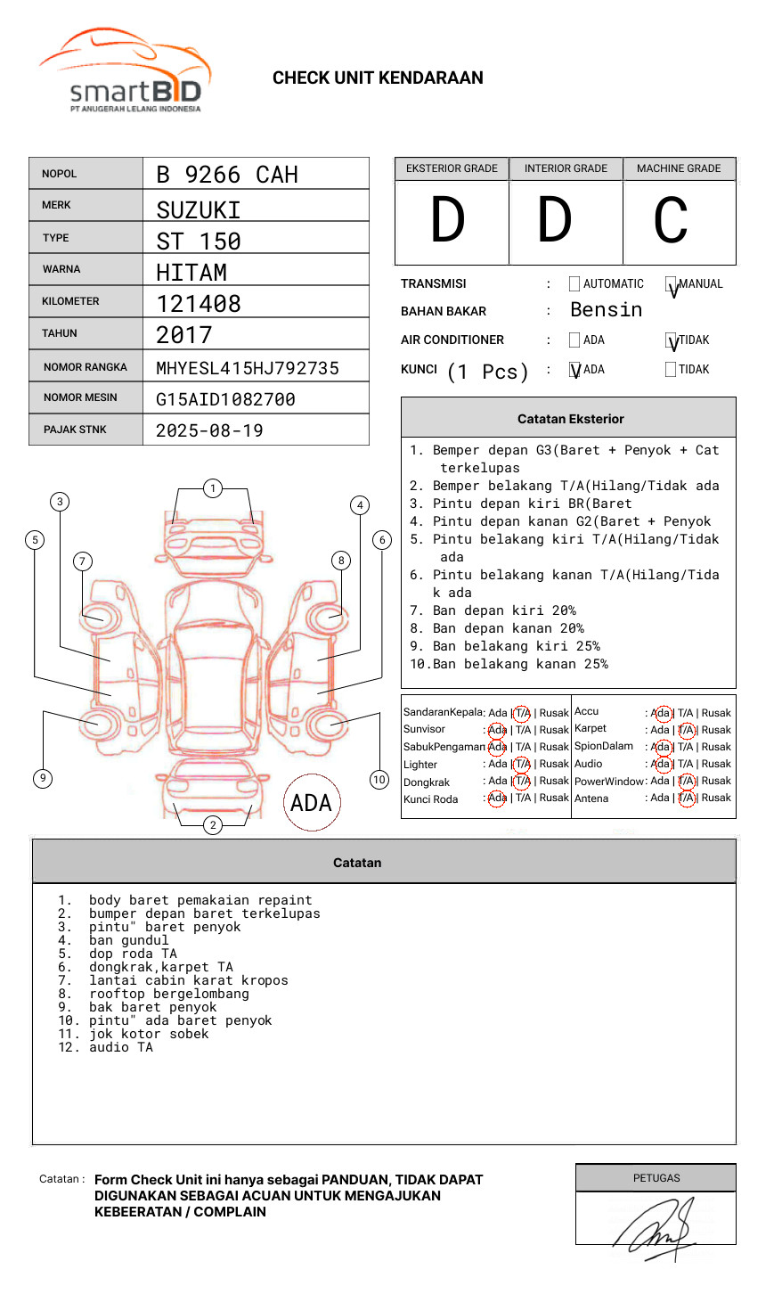 SUZUKI  ST 150