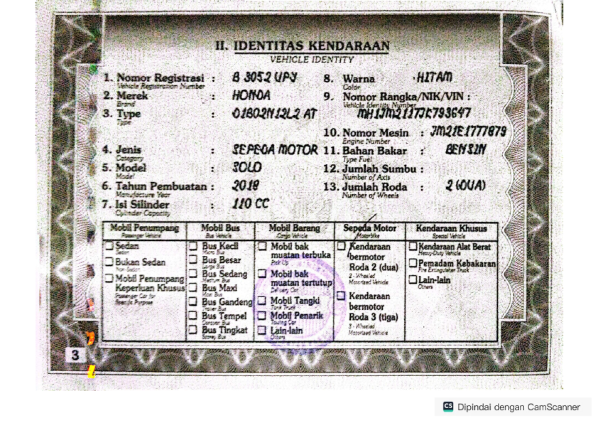 HONDA BEAT CBS FI CW