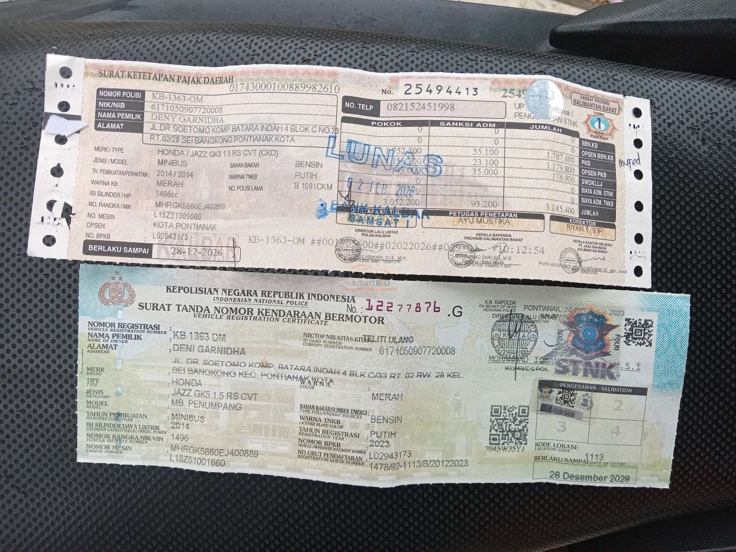 HONDA JAZZ GK5 1.5 RS