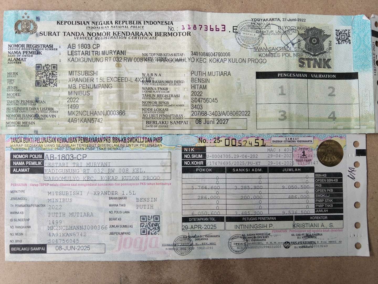 MITSUBISHI XPANDER