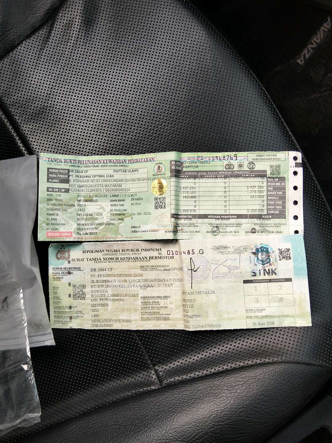 TOYOTA AVANZA 1.5 G