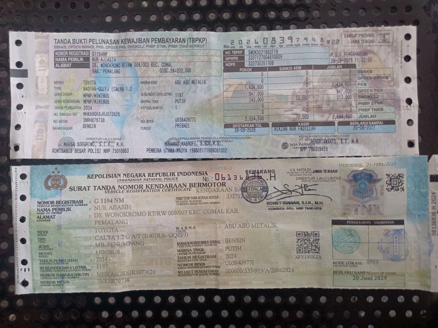 TOYOTA CALYA 1.2 G A/T