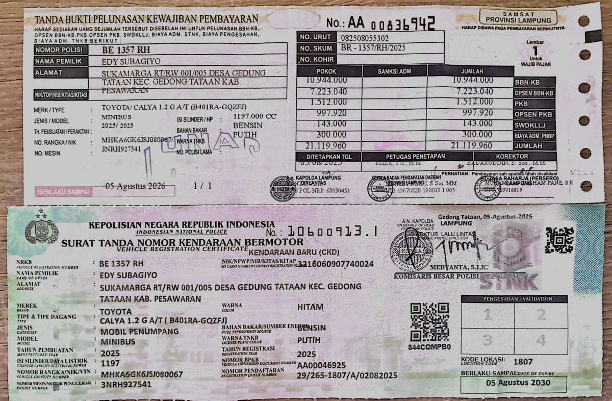 TOYOTA CALYA 1.2 G A/T