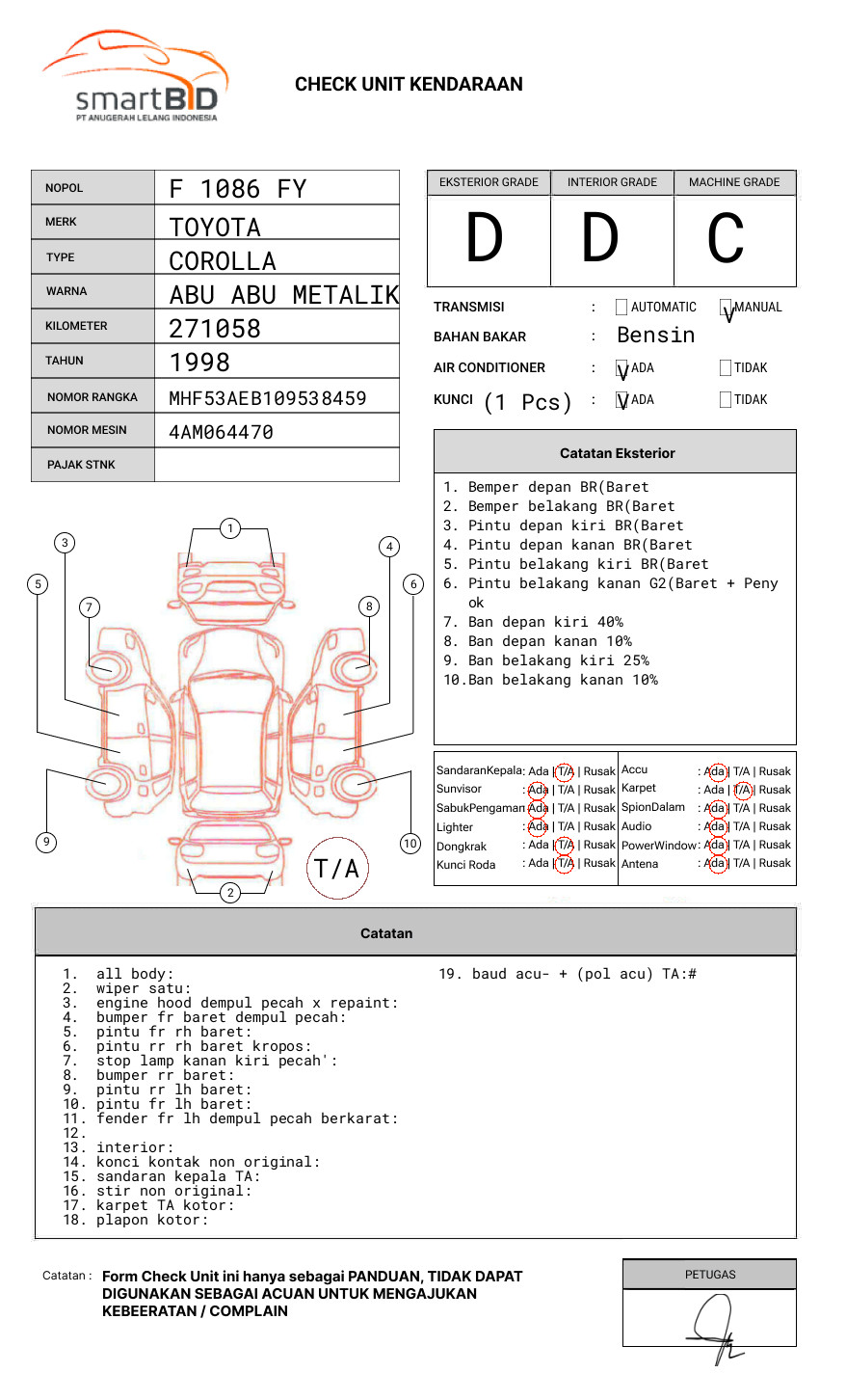 TOYOTA COROLLA