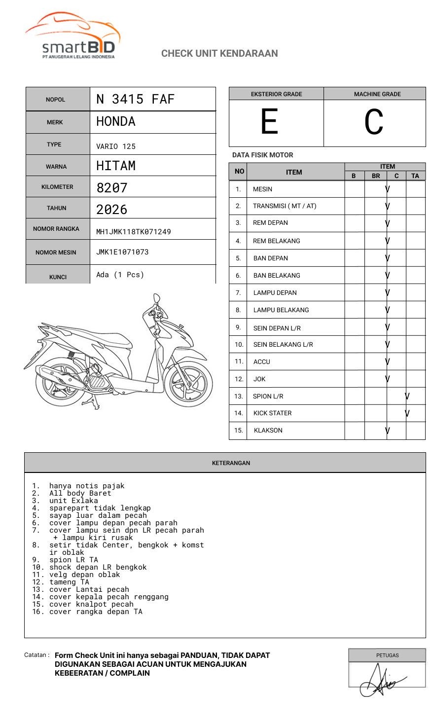 HONDA VARIO 125