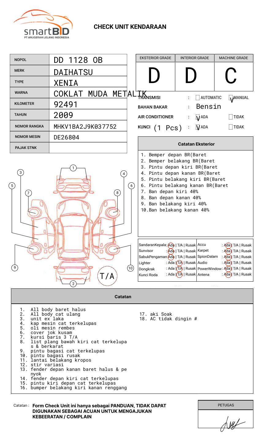 DAIHATSU XENIA