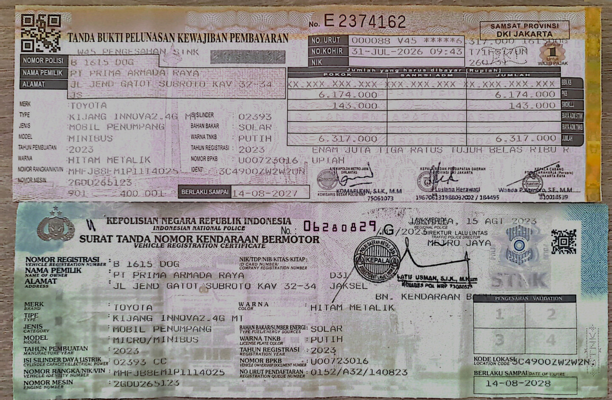 TOYOTA INNOVA 2.4 G