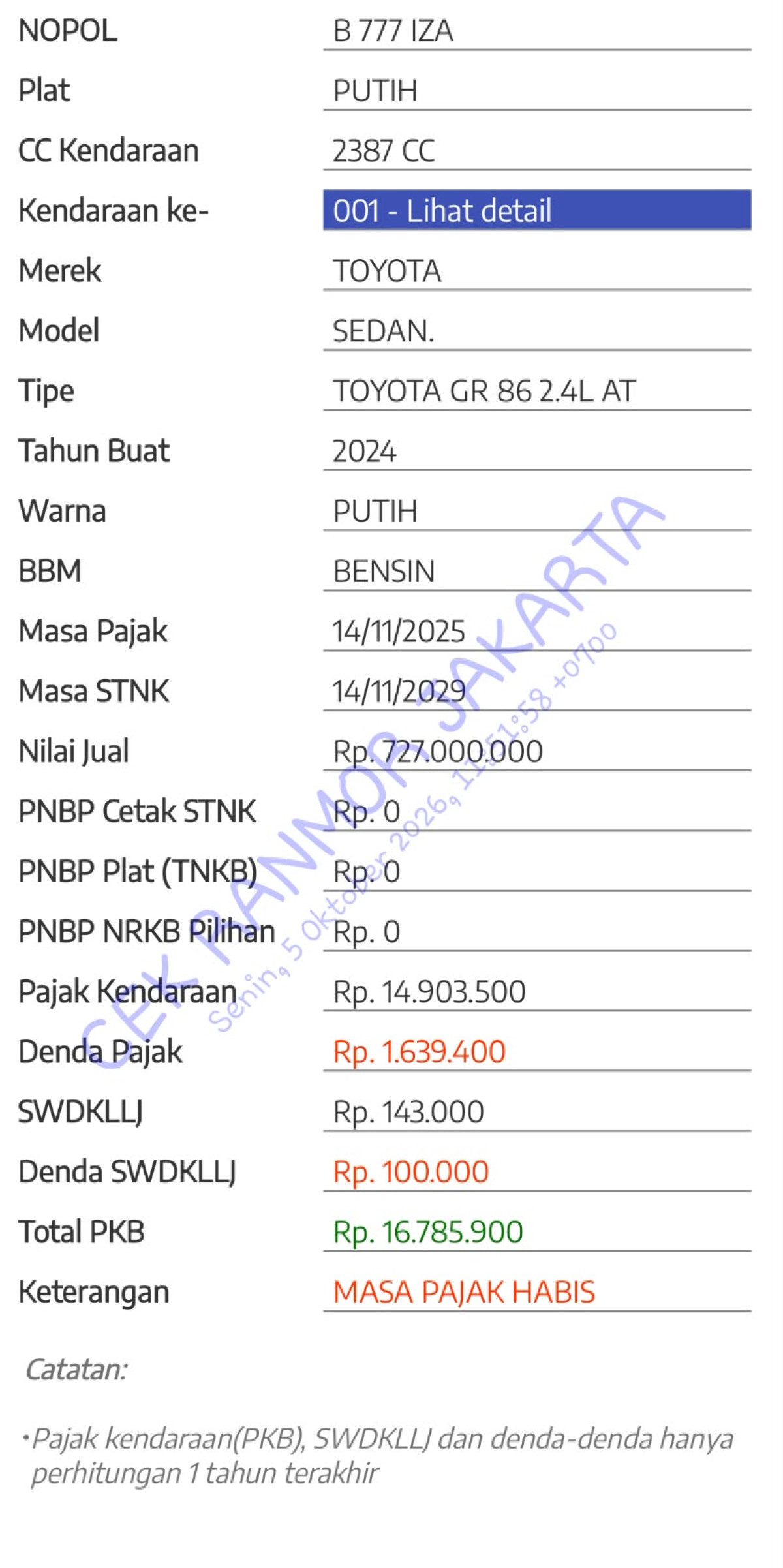 TOYOTA 2.4L AT