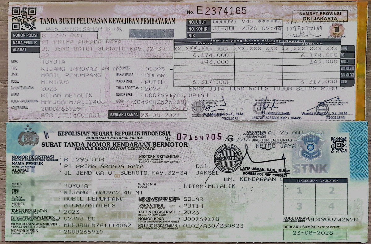TOYOTA INNOVA 2.4 G