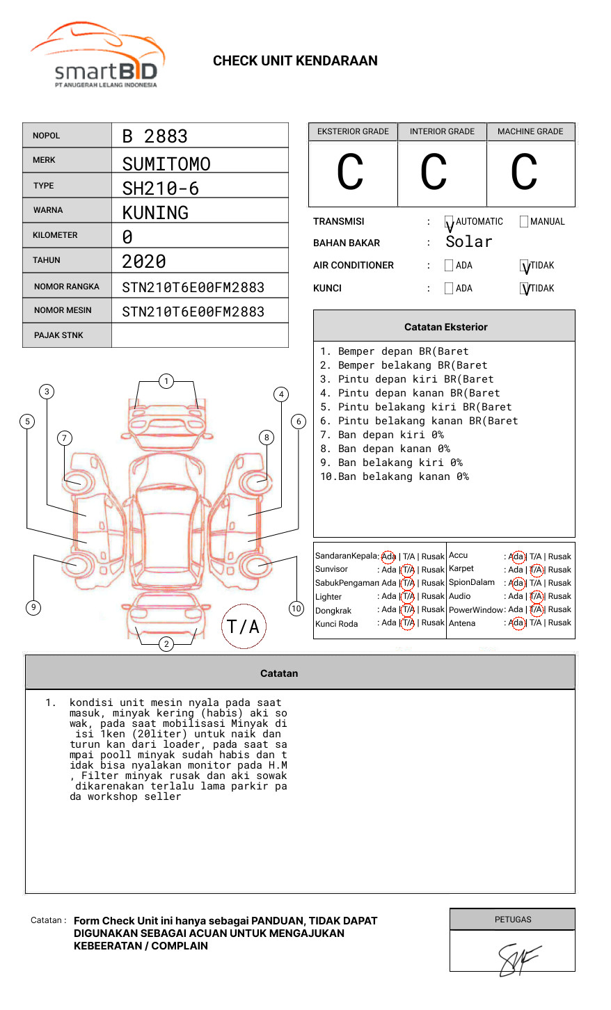 SUMITOMO SH210-6