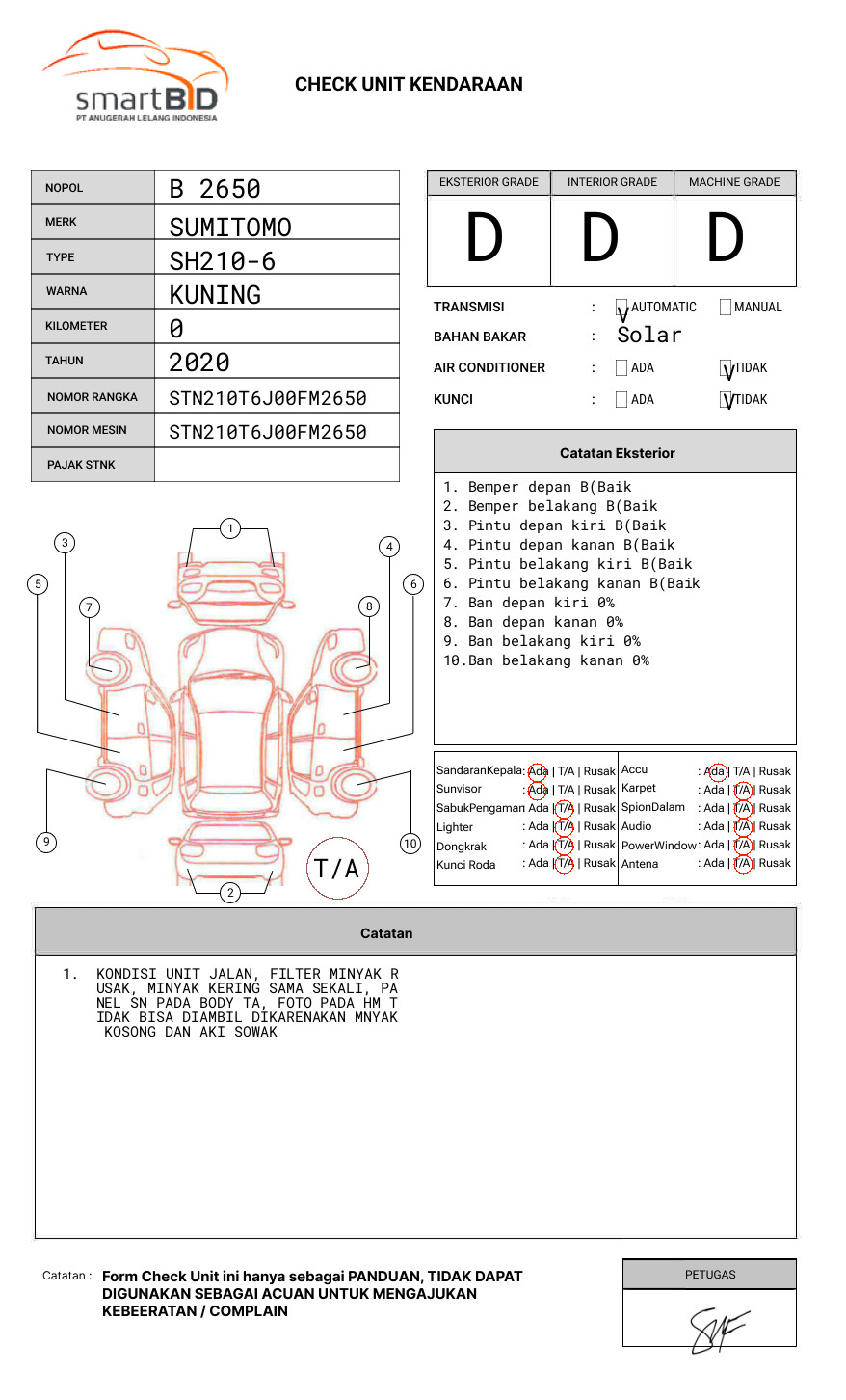 SUMITOMO SH210-6