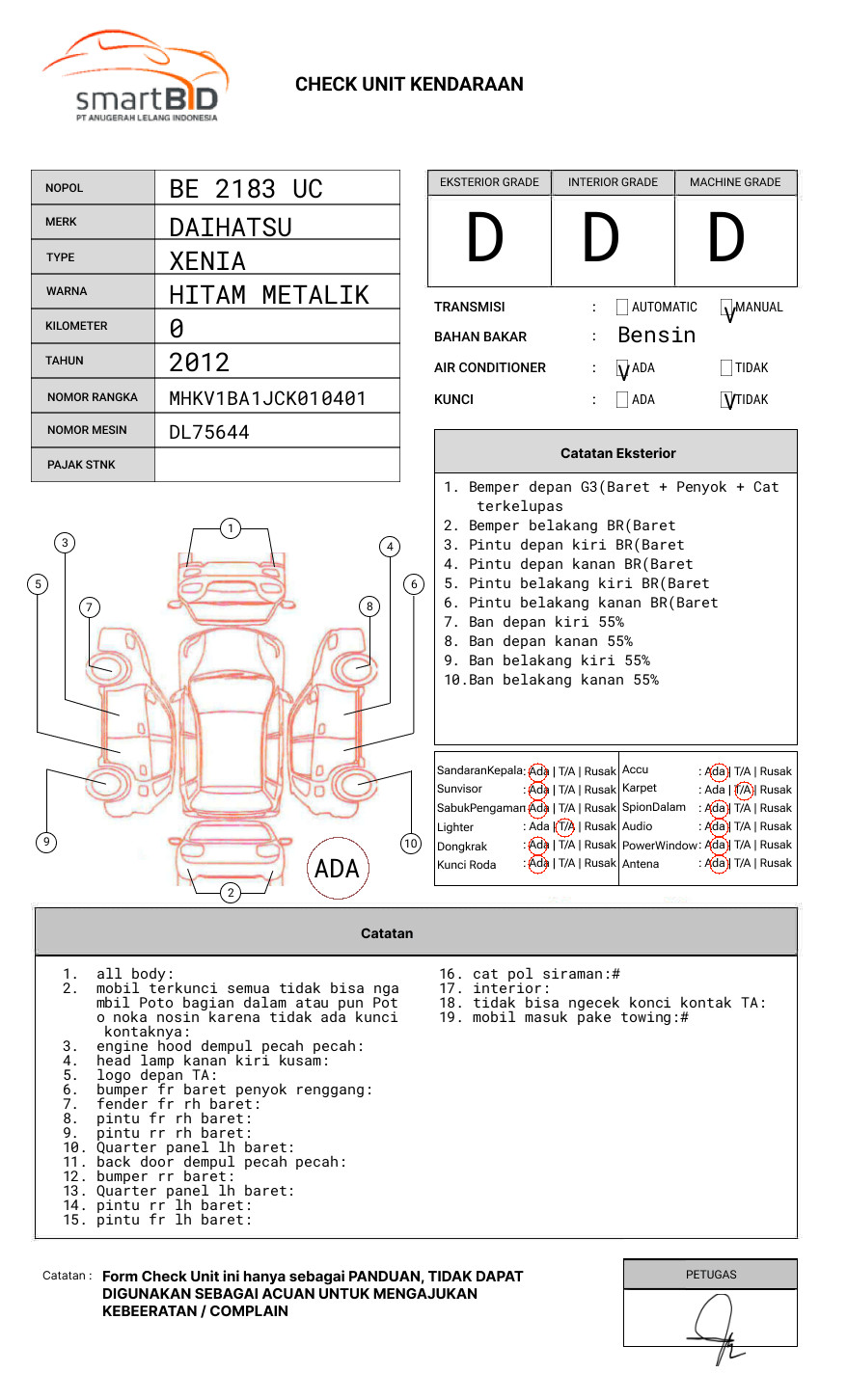 DAIHATSU  XENIA