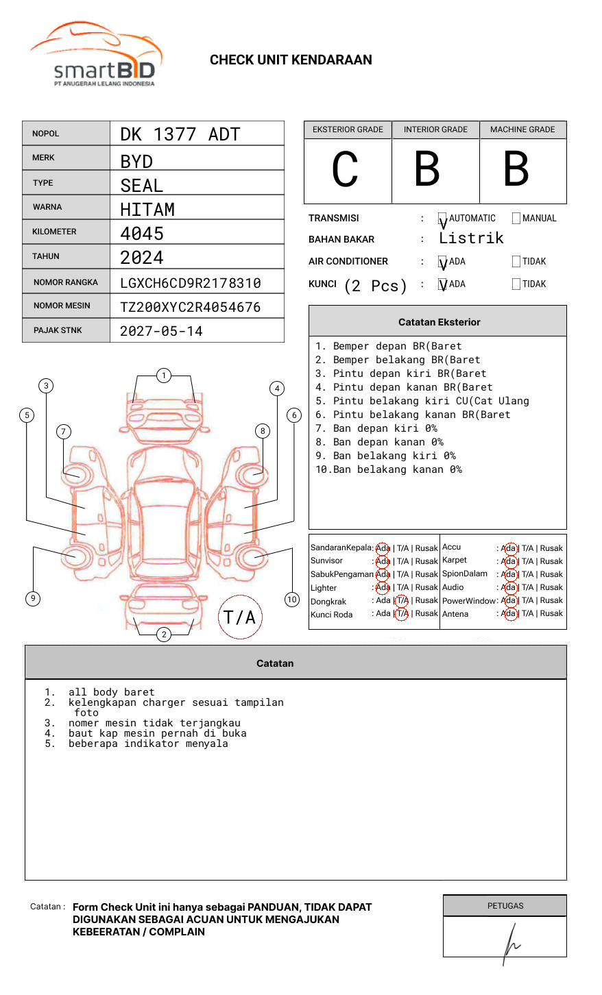 BYD SEAL PREMIUM (4X2)