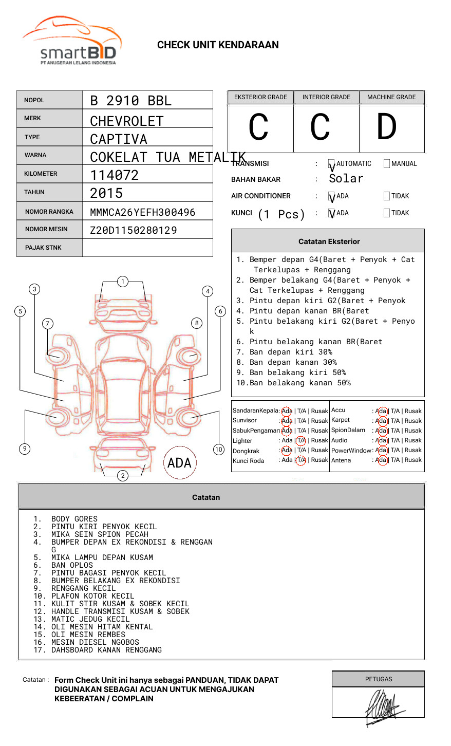 CHEVROLET CAPTIVA 2.0 L