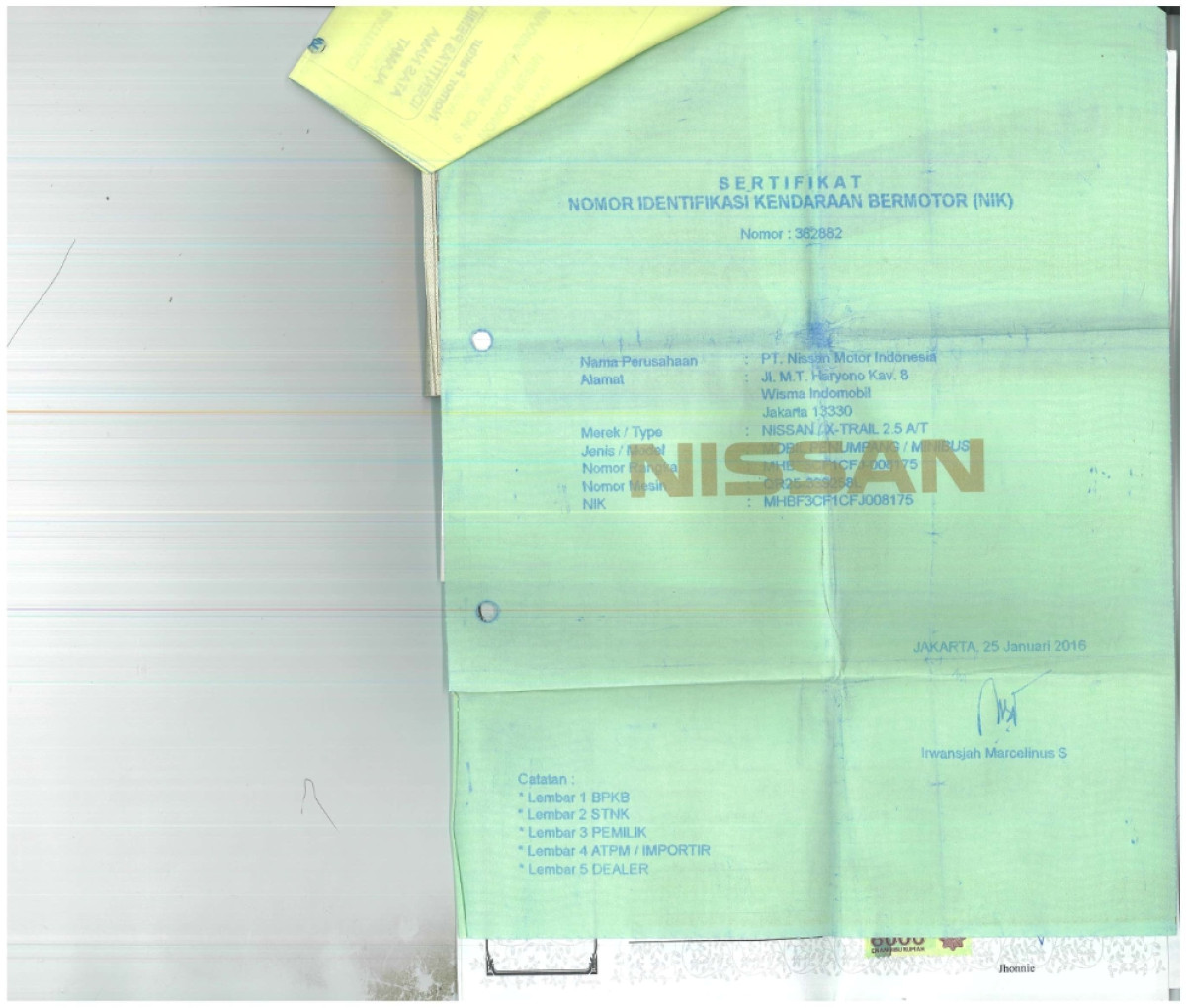 NISSAN X TRAIL 2.5