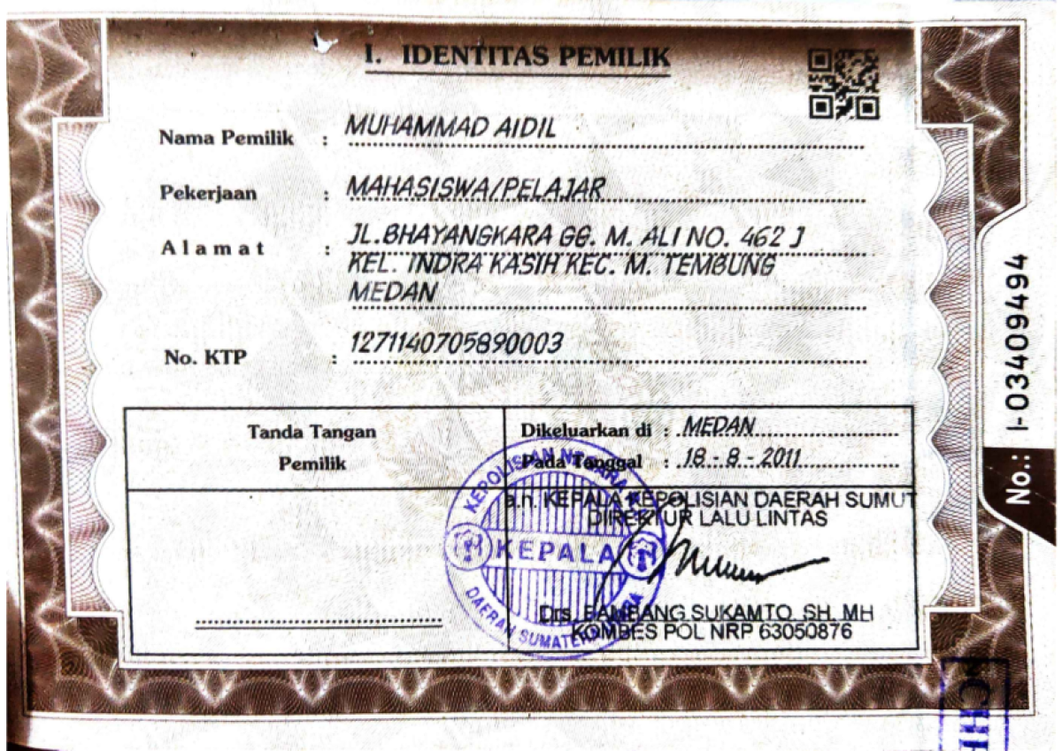 DAIHATSU STANDAR PS AC 1.5 PU