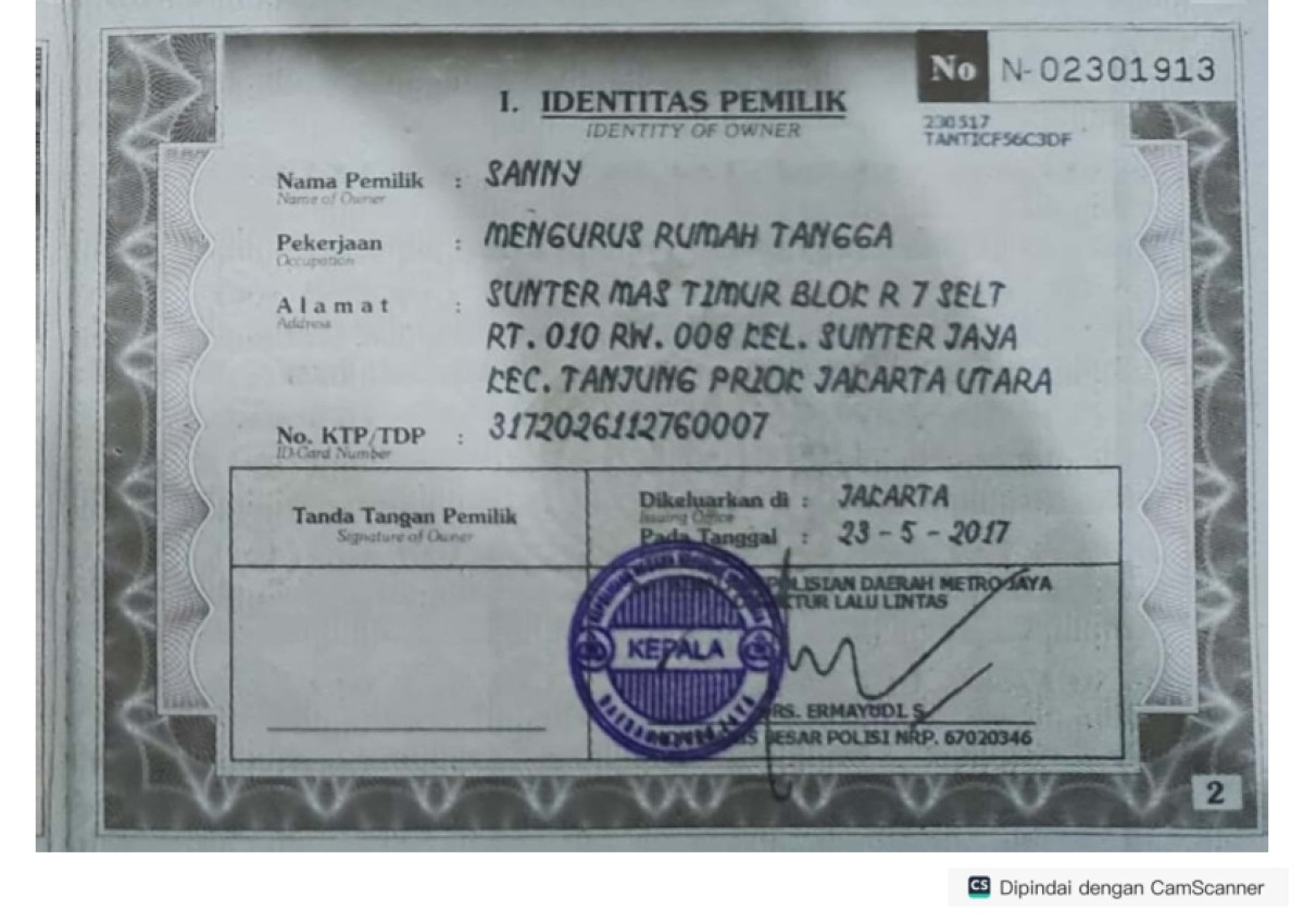 HONDA BRIO SATYA 1.2 E