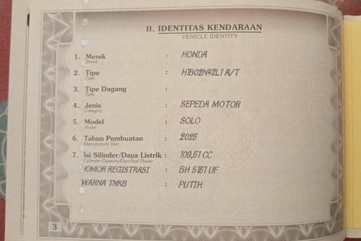 HONDA ALL NEW BEAT CBS ISS DELUXE