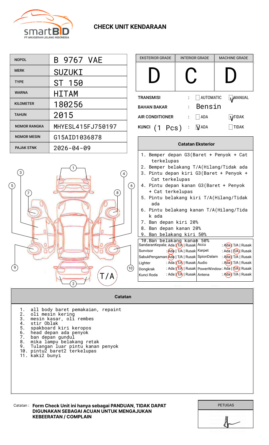 SUZUKI  ST 150
