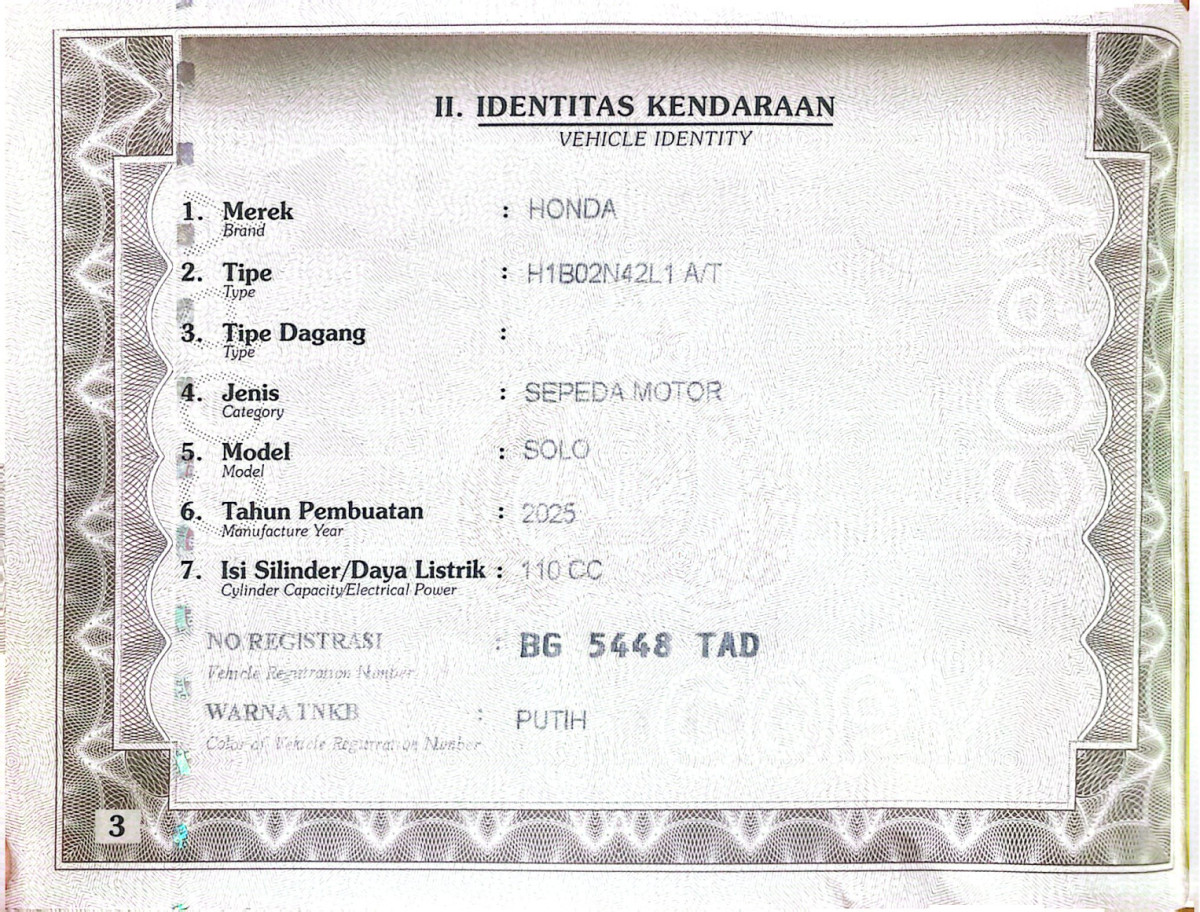 HONDA BEAT DLX SMART KEY