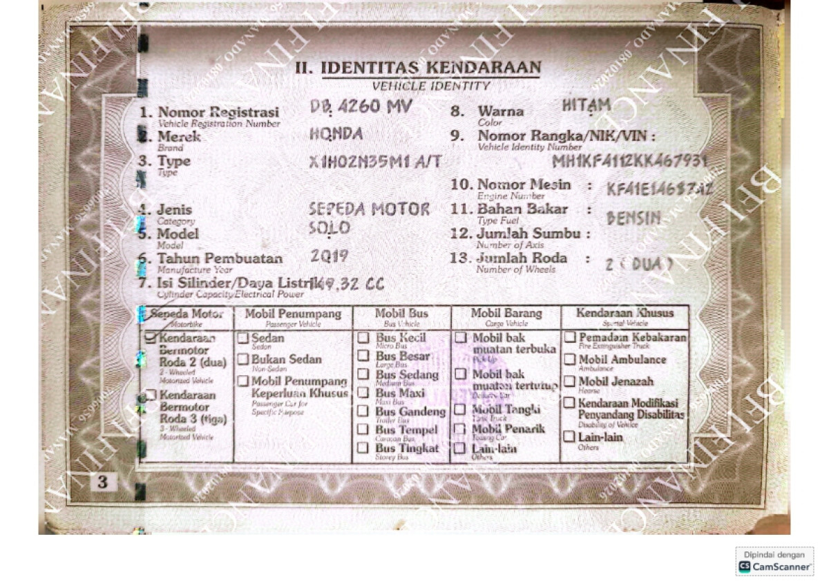 HONDA VARIO 150