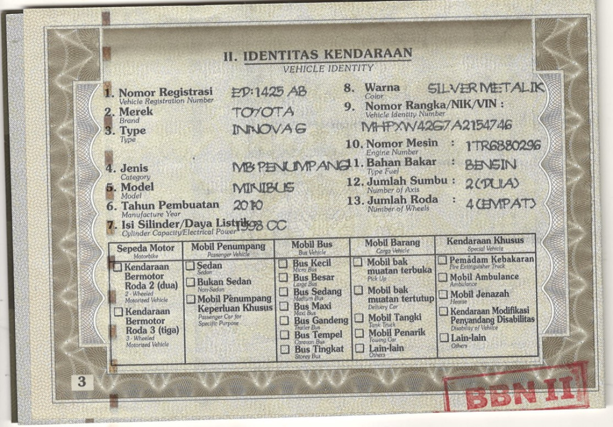 TOYOTA INNOVA