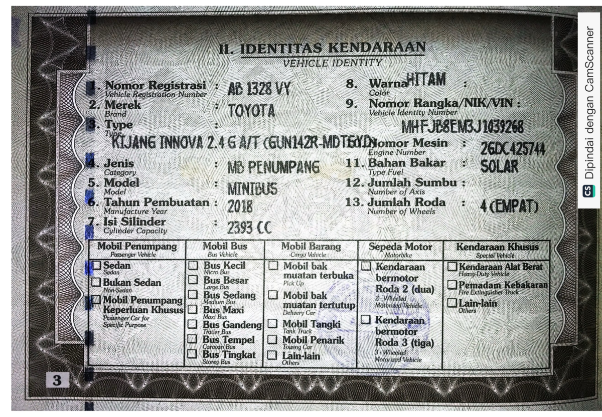 TOYOTA  INNOVA  2.4 G