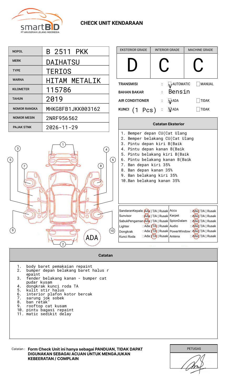 DAIHATSU TERIOS X