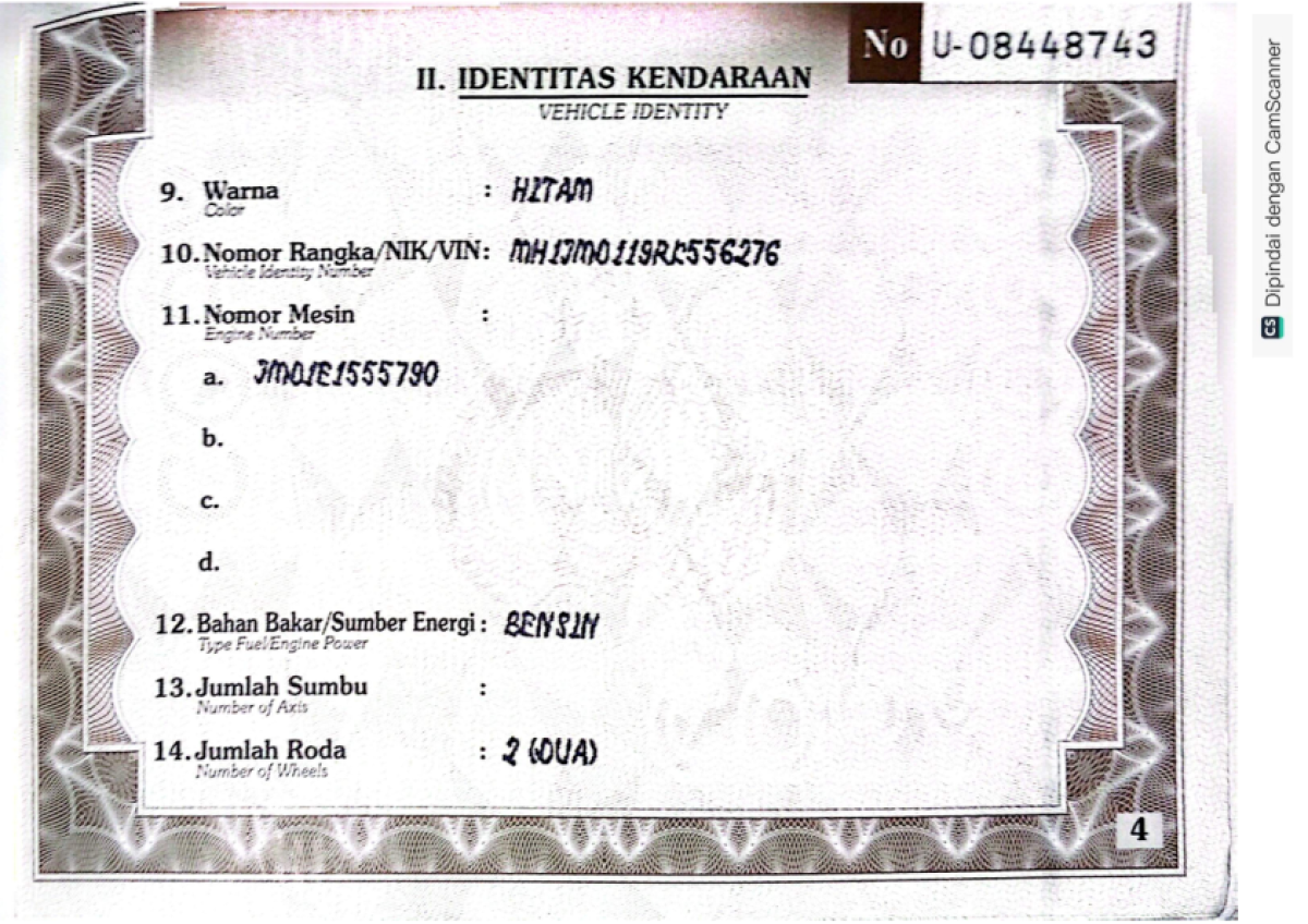 HONDA VARIO 125 CBS