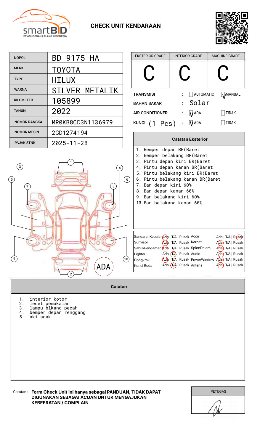 TOYOTA HILUX 2.4G DC 4X4