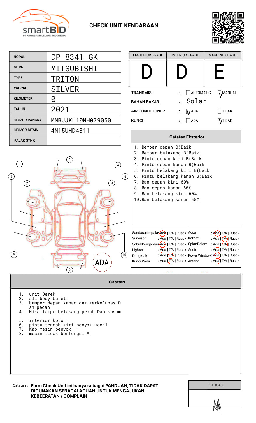 MITSUBISHI DC EXCEED (4X4)
