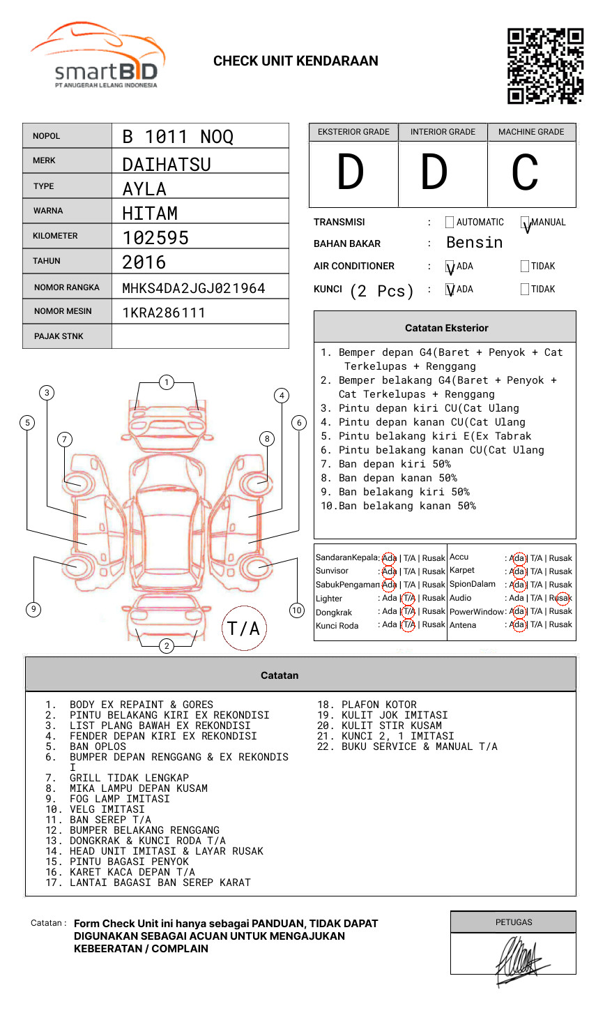 DAIHATSU  AYLA  1.0 M