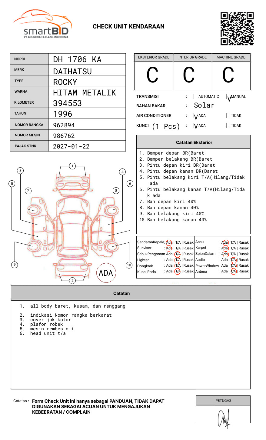 DAIHATSU ROCKY