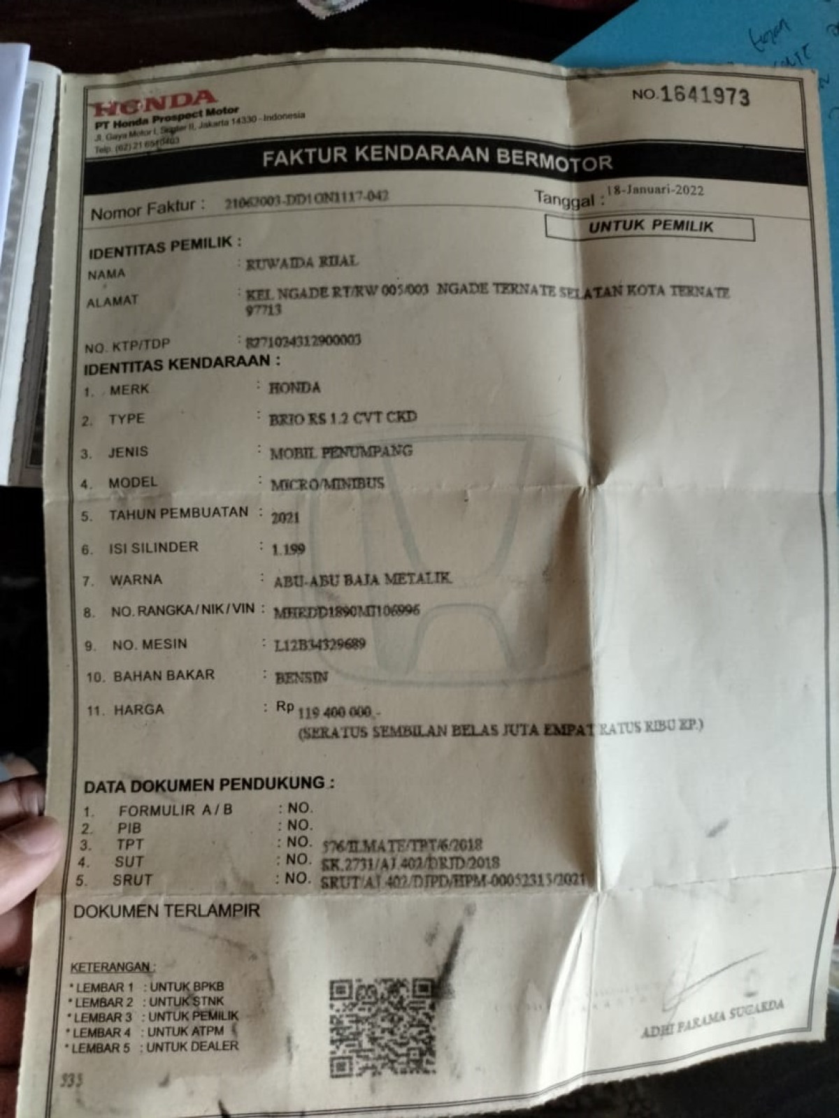 HONDA BRIO