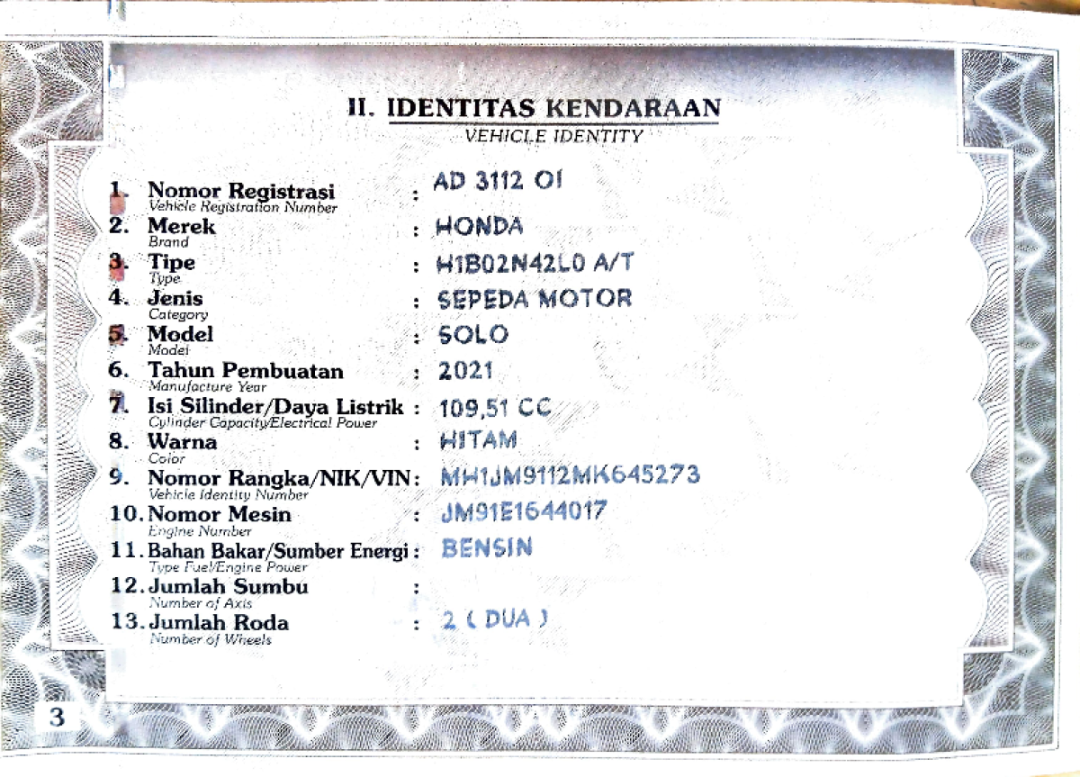 HONDA BEAT CBS FI CW