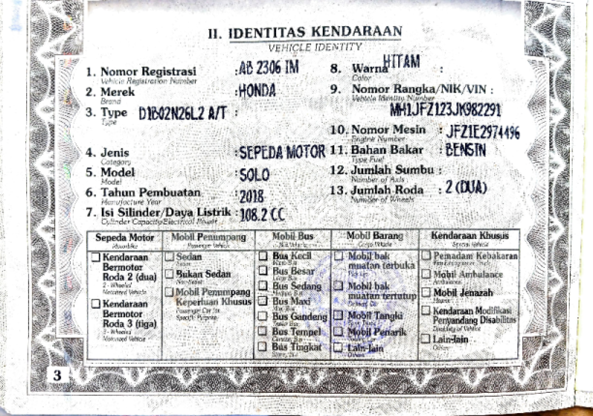 HONDA BEAT CBS FI CW