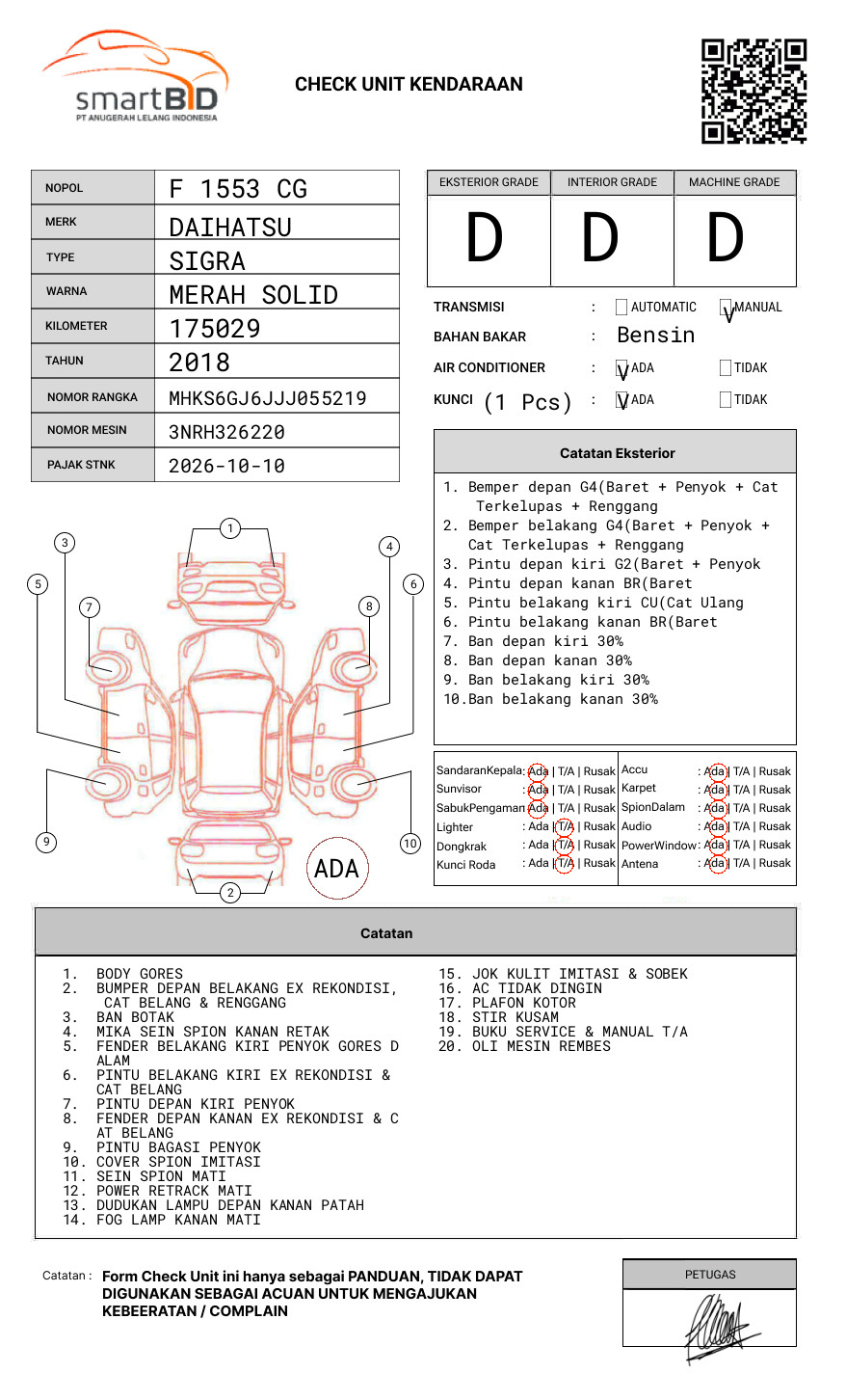 DAIHATSU  SIGRA  1.2 R