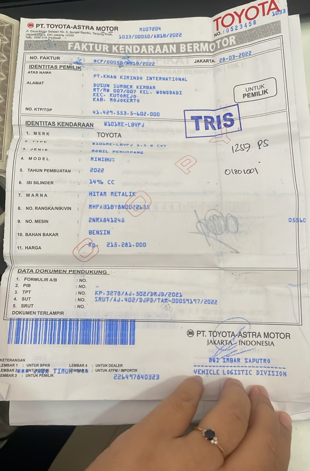 TOYOTA VELOZ 1.5 Q CVT