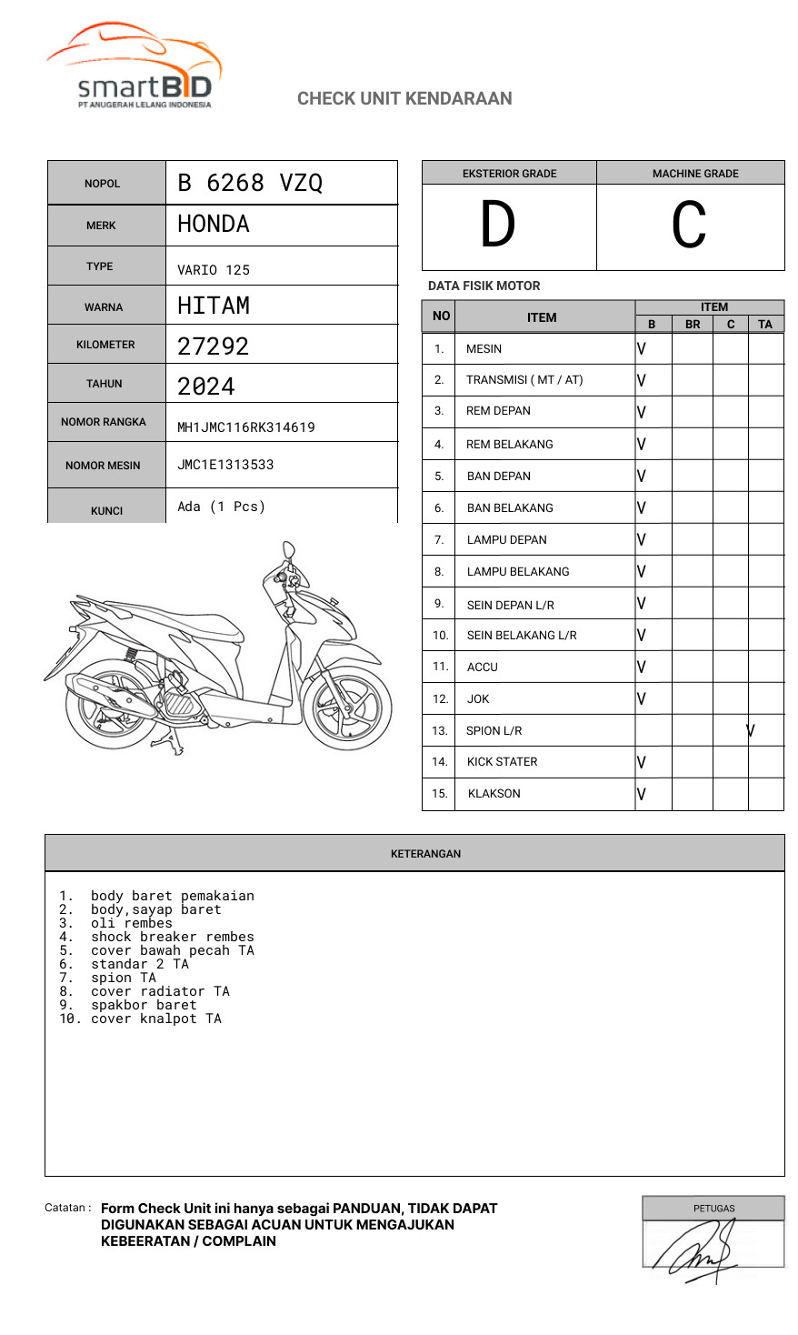HONDA VARIO 125