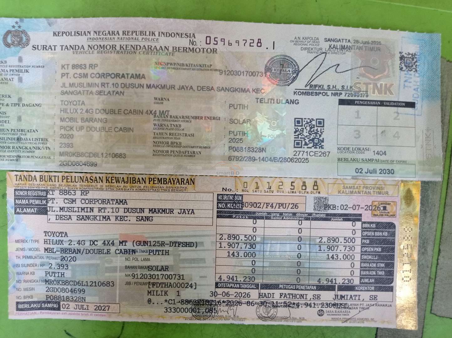 TOYOTA HILUX 2.4G DC 4X4