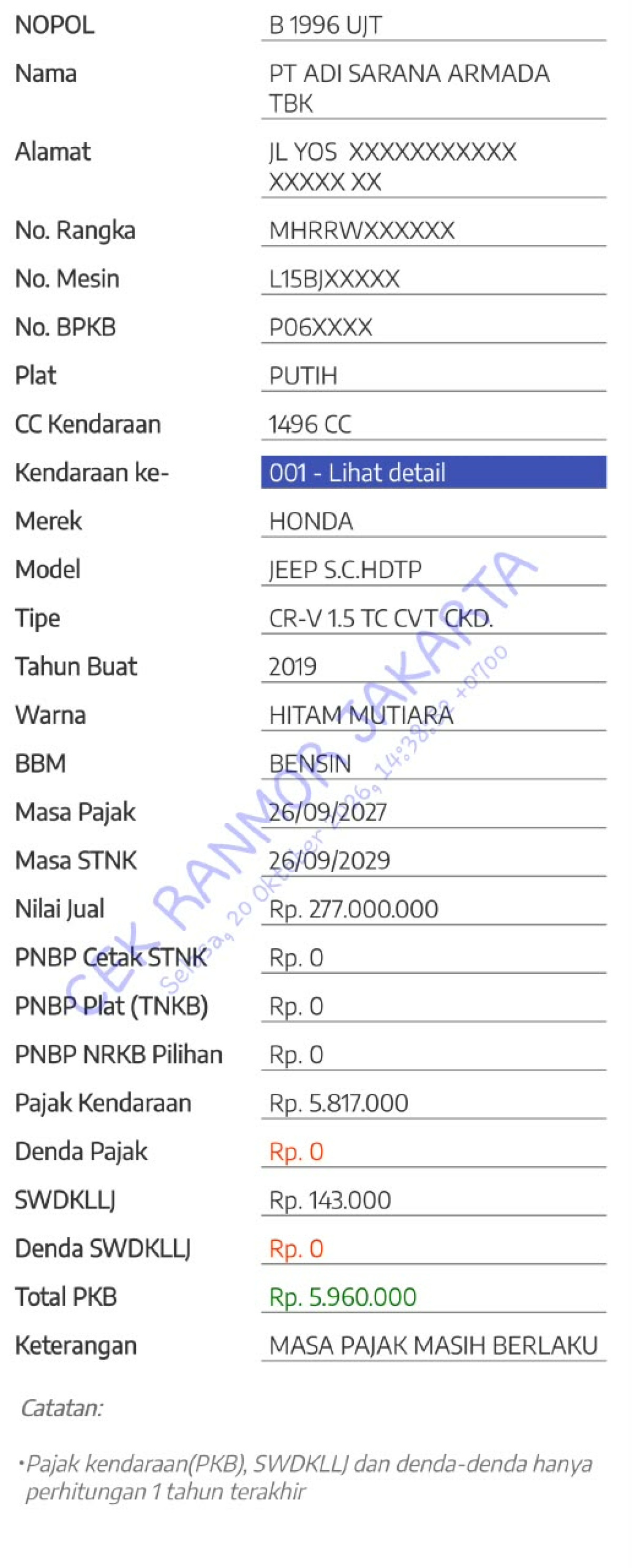 HONDA CRV 1.5 TC