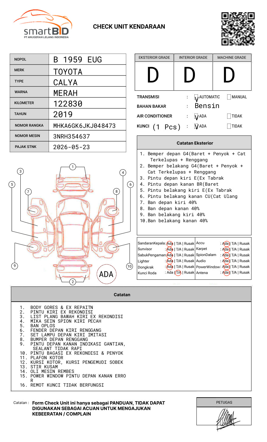 TOYOTA CALYA 1.2 G A/T