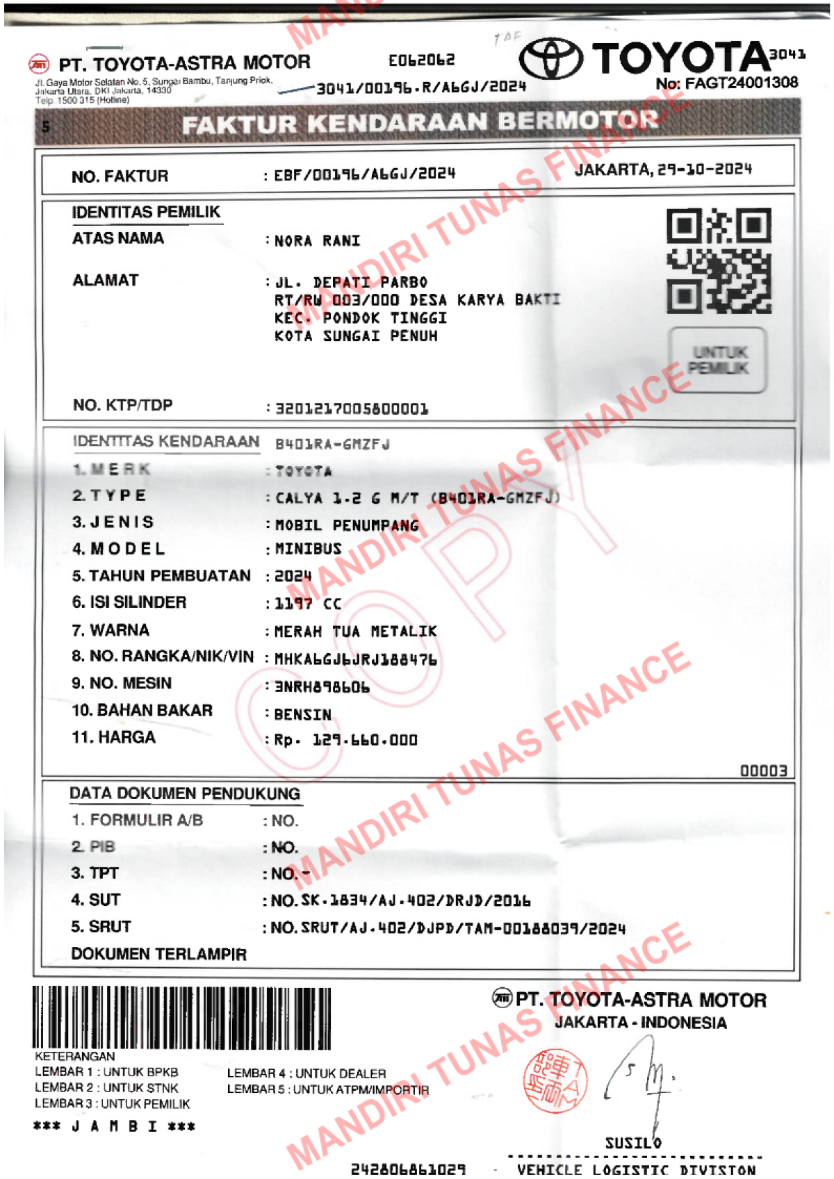 TOYOTA CALYA 1.2 G M/T