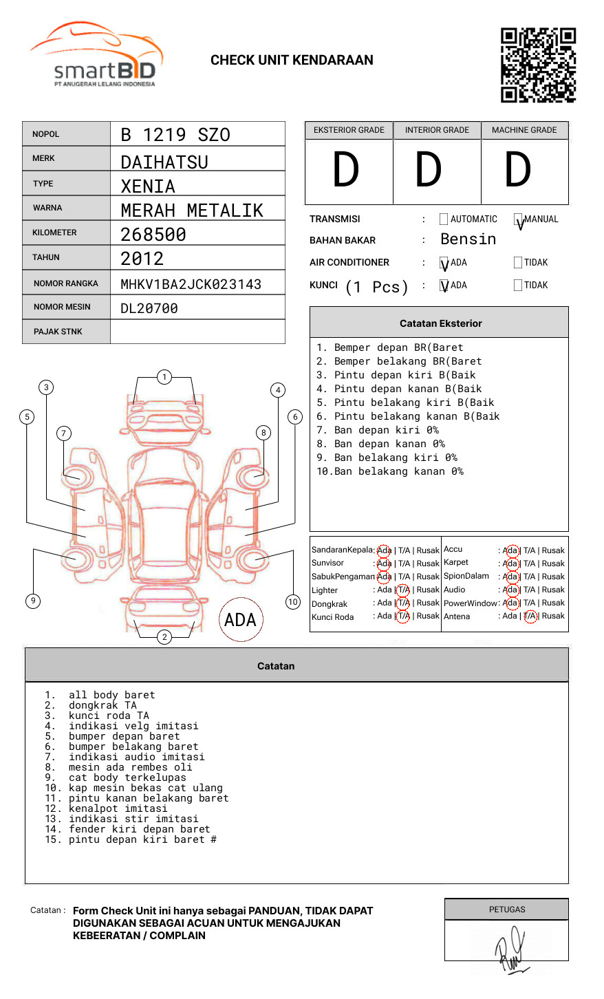 DAIHATSU XENIA