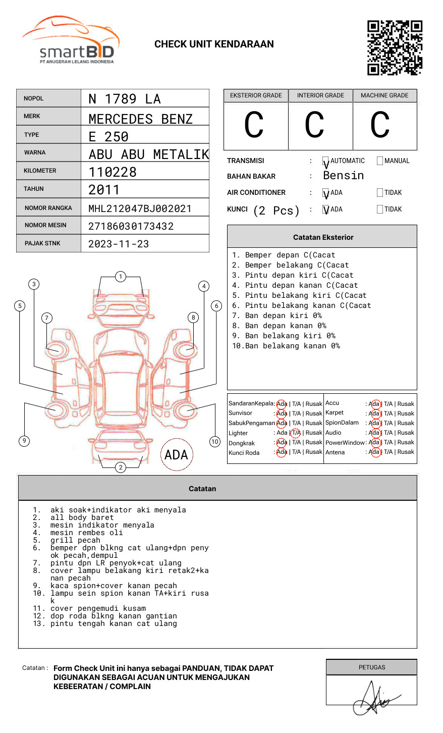 MERCEDES BENZ E 250 CGI
