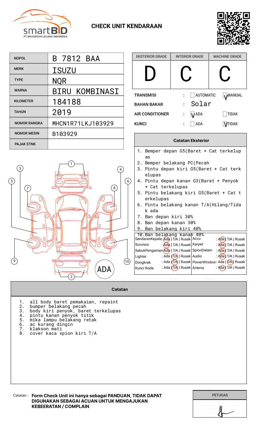 ISUZU NQR 71