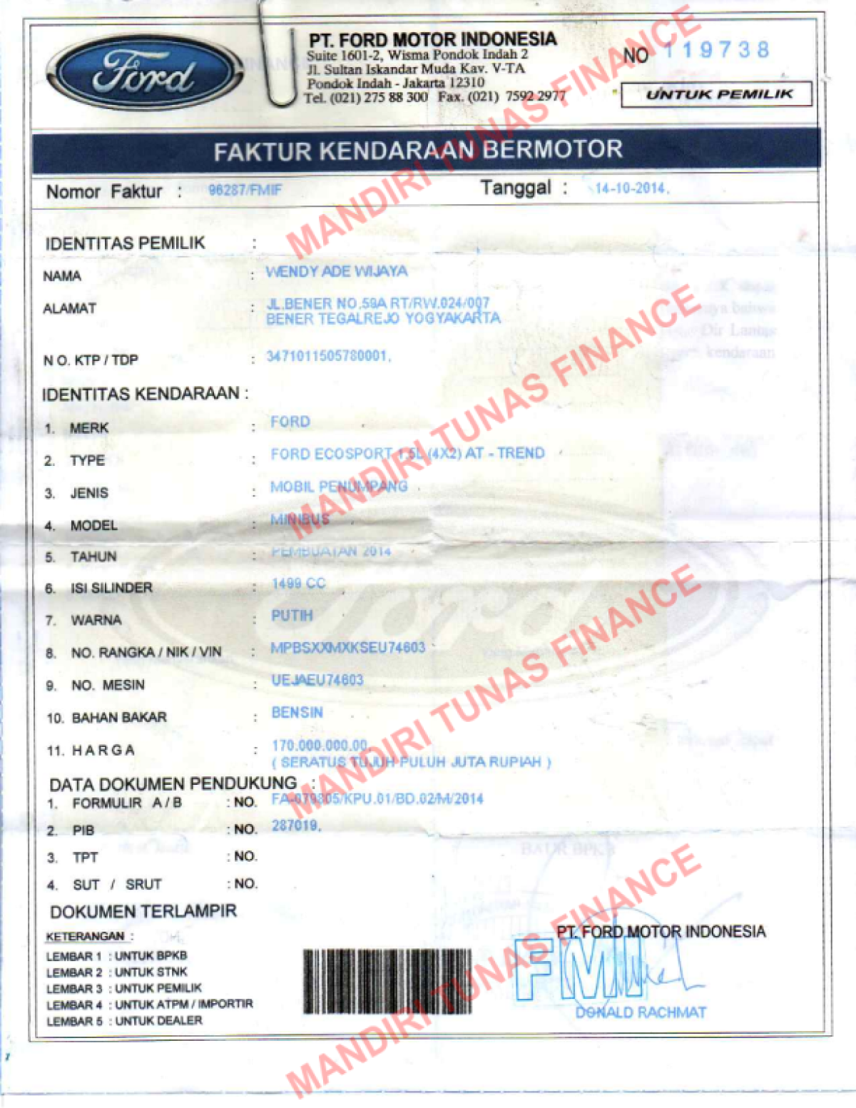 FORD ECOSPORT