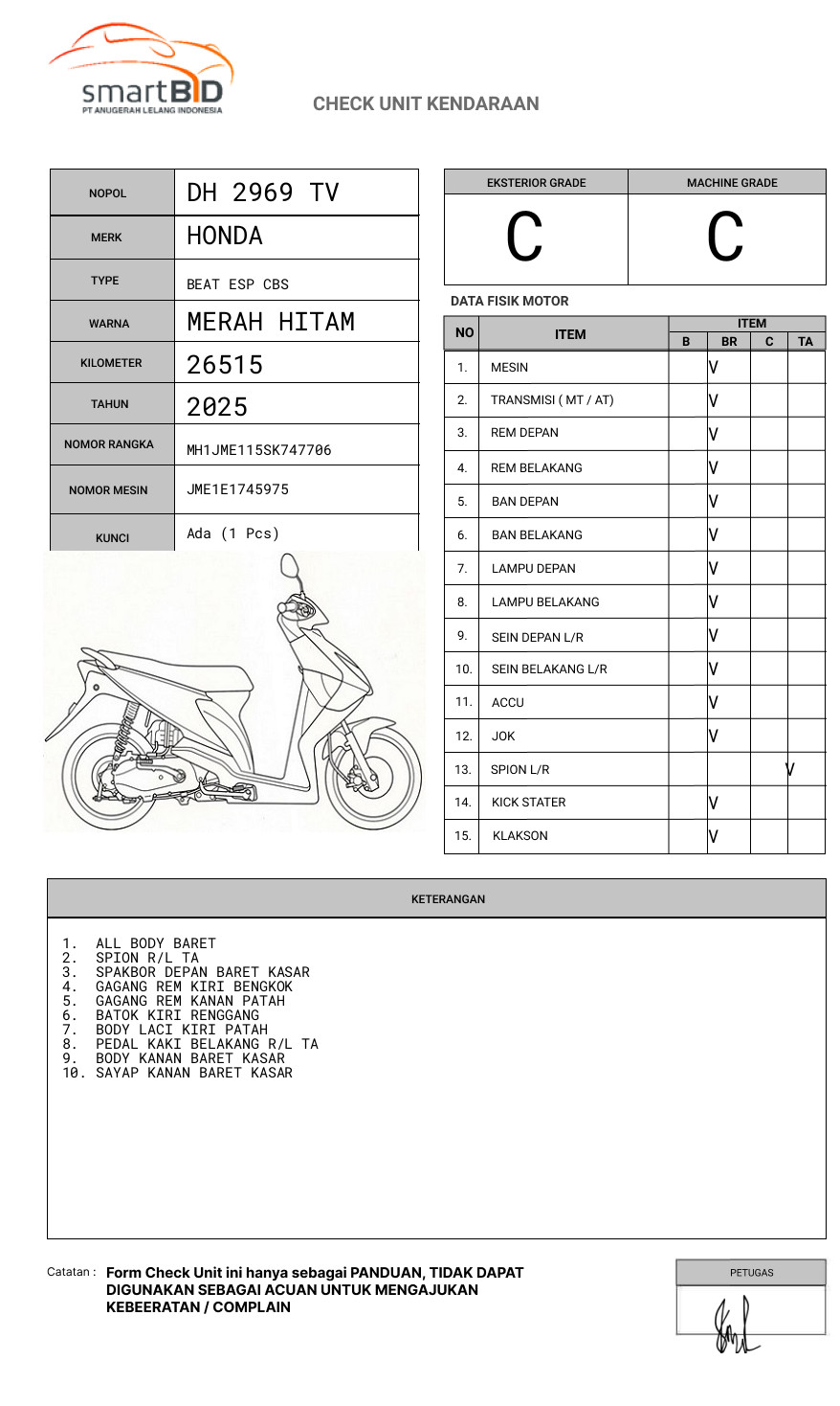 HONDA BEAT ESP CBS