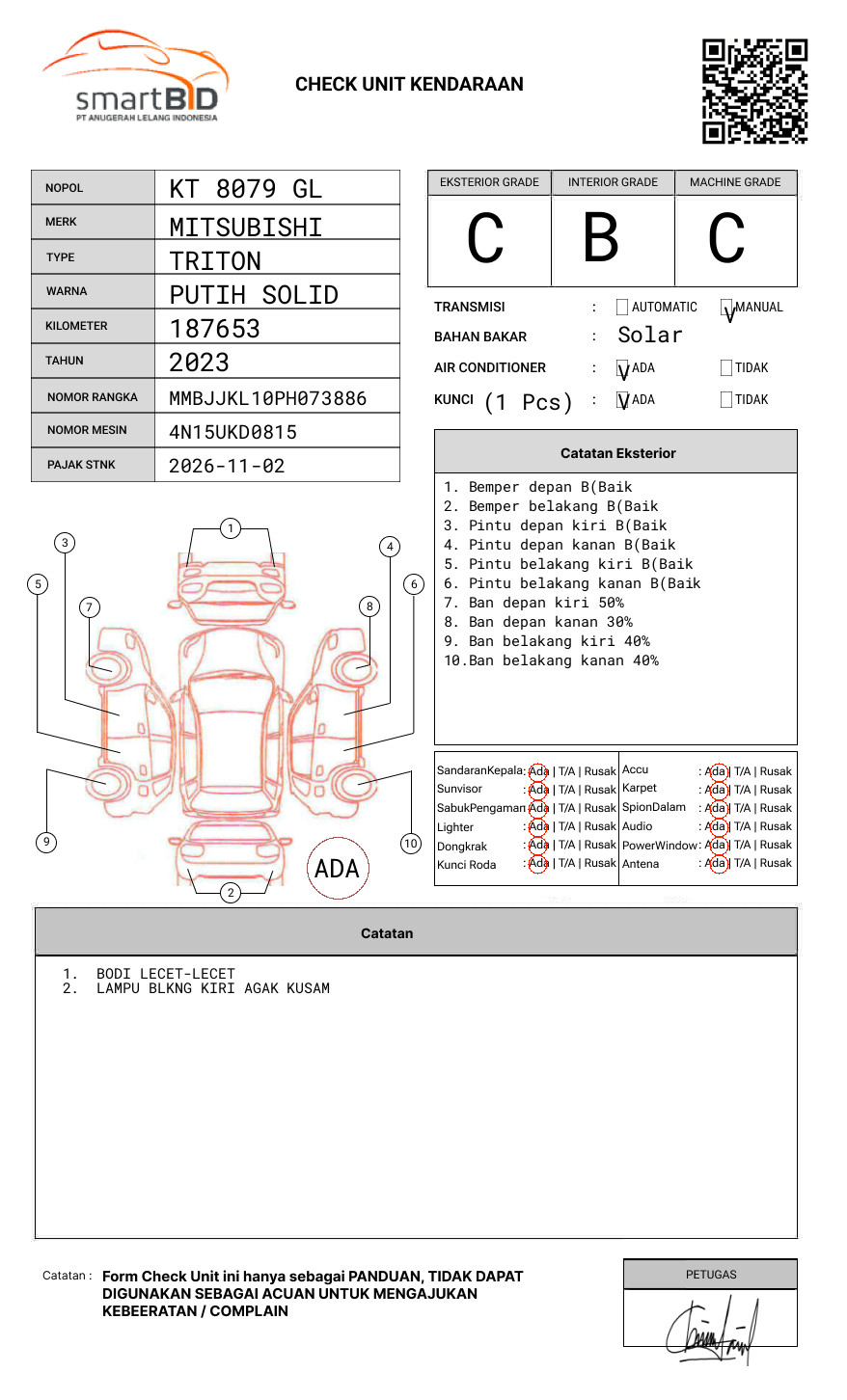 MITSUBISHI DC GLS 4X4